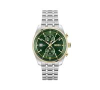 BOSS Reloj Cronógrafo de Cuarzo para Hombre Colección SKYTRAVELLER con Correa en Piel o Acero Inoxidable