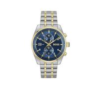 BOSS Reloj Cronógrafo de Cuarzo para Hombre Colección SKYTRAVELLER con Correa en Piel o Acero Inoxidable
