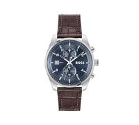 BOSS Reloj Cronógrafo de Cuarzo para Hombre Colección SKYTRAVELLER con Correa en Piel o Acero Inoxidable