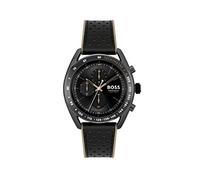 BOSS Reloj Cronógrafo de Cuarzo para Hombre Colleción Center Court con Correa en Piel y Acero Inoxidable