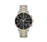 BOSS Reloj Cronógrafo de Cuarzo para Hombre Colección Admiral con Correa de Acero Inoxidable Bicolor - 1513908