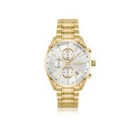 BOSS Reloj dorado con esfera blanca y plateada - StyleGRAND PRIX 40, 58564899 Tono dorado pcs.
