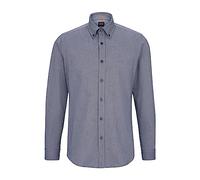BOSS Rickert Camisa, Navy418, L para Hombre