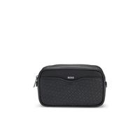 BOSS Riñonera con estructura y estampado de monograma - StyleZair M_Bumbag, 50542238 Negro pcs.