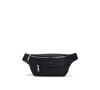 BOSS Riñonera de piel sintética granulada con logotipo grabado - StyleRay_Beltbag, 50523434 Negro pcs.
