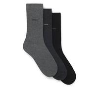 BOSS Rs Uni 10241905 01 - Calcetines (3 pares, talla 39-42)