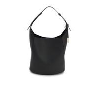 BOSS Saca de piel con placa con monograma Double B - StyleAmeline Bucket, 50573360 Negro pcs.