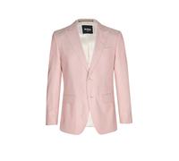 BOSS Chaqueta de traje slim fit de lana, seda y lino - StyleH-Huge-B1-Peak-262, 50562604 Rosa claro 48