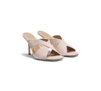 BOSS Sandalias de ante con tiras cruzadas - StyleCharlize_SaMule90_SD, 50563356 Rosa claro 40