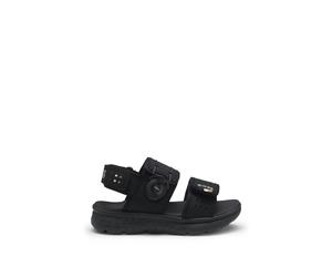 BOSS Sandalias para niños en piel sintética y malla - StyleJ52812/09B27, J52812 Negro 37