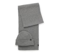 BOSS Set de bufanda y gorro en caja de regalo - StyleUboldi_SET, 50556171 Plata pcs.