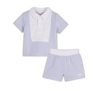 BOSS Set Polo+Shorts Baby Boys, Azul, azul, 9 mes