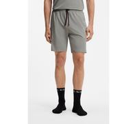 BOSS Shorts de algodón elástico con logo bordado - StyleMix&Match Short CW, 50515314 Gris claro L