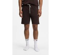 BOSS Shorts de algodón elástico con logo bordado - StyleMix&Match Short CW, 50515314 Marrón oscuro XL