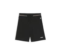 BOSS Shorts de algodón para niños con cintura a rayas - StyleJ51999/09B04A, J51999 Negro 126