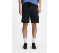BOSS Shorts de felpa de algodón con parche con logo - StyleSewalk, 50511726 Azul oscuro 4XL