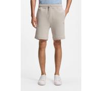 BOSS Shorts de felpa de algodón con parche con logo - StyleSewalk, 50511726 Gris claro M