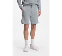 BOSS Shorts de felpa de algodón con parche con logo - StyleSewalk, 50511726 Gris claro XXXL