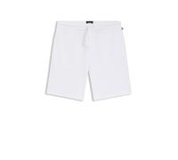 BOSS Shorts de pijama con estructura de rejilla - StyleWaffle Shorts, 50535884 Blanco M