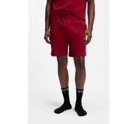 BOSS Shorts de pijama con estructura de rejilla - StyleWaffle Shorts, 50535884 Rojo XXL