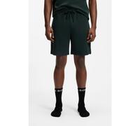 BOSS Shorts de pijama con estructura de rejilla - StyleWaffle Shorts, 50535884 Verde oscuro S