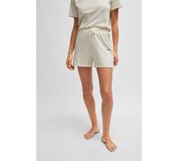 BOSS Shorts de pijama de algodón elástico con cordón en la cintura y logo estampado - StyleCI_Shorts CW, 50515606 Blanco L