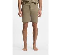 BOSS Shorts de pijama en algodón con logo bordado - StyleWaffle Shorts, 50535884 Marrón claro L
