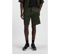 BOSS Shorts de punto de algodón con estructura de malla - StyleB_Mesh_Heritage_SH, 50539208 Verde S