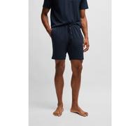BOSS Shorts en punto de algodón elástico con logo bordado - StyleMix&Match Short CW, 50515367 Azul oscuro L