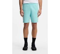 BOSS Shorts en punto de piqué de algodón con logo bordado - StyleJT_Union Headlo, 50563314 Celeste XXXL