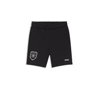 BOSS Shorts para niños con diseño de fútbol - StyleJ53258/09B04A, J53258 Negro 126