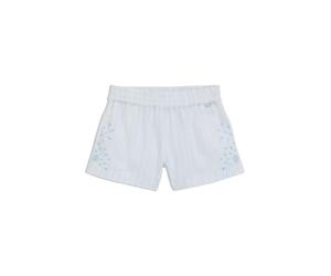 BOSS Shorts para niños de algodón con bordado inglés - StyleJ52141/88708A, J52141 Blanco 102