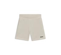 BOSS Shorts para niños en forro polar de algodón con logo estampado - StyleJ52086/84918M, J52086 Beige claro 81