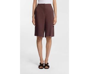 BOSS Shorts relaxed fit de lino - StyleTianala, 50557429 Marrón oscuro 32