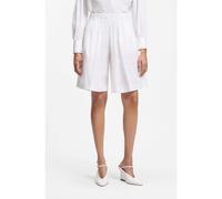 BOSS Shorts relaxed fit en popelín de algodón - StyleTalie, 50564944 Blanco 38