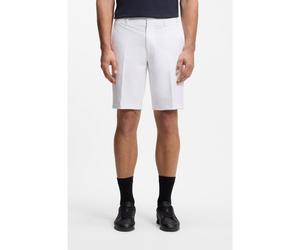 BOSS Shorts slim fit de tejido elástico repelente al agua - StyleS_Commuter_10.5 inch, 50540337 Blanco 56