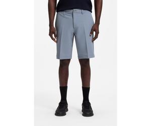 BOSS Shorts slim fit de tejido elástico repelente al agua - StyleS_Commuter_10.5 inch, 50540337 Gris 46