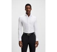BOSS Slim-fit shirt in wrinkle-resistant Oxford cotton - StyleH-HANK-spr-B1-C1-253, 50545820 Blanco 40A