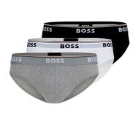 BOSS Slip En Algodón Elástico Con Logo Paquete De Tres 50475273 Multicolor