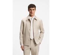 BOSS Sobrecamisa relaxed fit en tejido de tres capas - StyleL-Corvin-263, 50566401 Beige claro 50