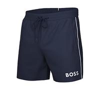 Boss Standard Medium Length Solid Swim Trunk Bañador para Hombre, Azul Marino, L