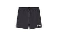 BOSS Bermudas 'Starfish' negro / blanco M negro / blanco