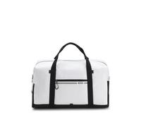 BOSS Stenson T_bigholdall 10252396, Holdall Weekend Bag Hombres, Blanco, Talla única
