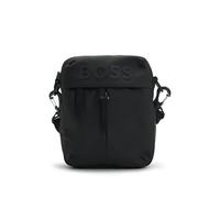 BOSS Bolso mensajero de piel sintética con logo tonal - StyleStormy_NS_Zip, 50516893 Negro pcs.