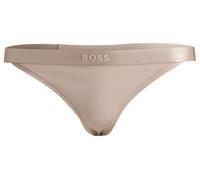 BOSS String BEA Tanga, Light Beige270, L para Mujer