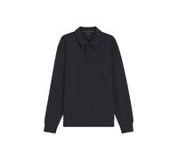 BOSS Sudadera estilo polo relaxed fit en felpa de rizo - StyleSW_Placket Polo, 50564114 Azul oscuro XXL