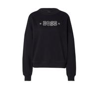 BOSS Sudadera 'C_Eland_1' negro / offwhite XS negro / offwhite