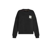 BOSS Sudadera 'C_Ever_6' crema / negro L EUR