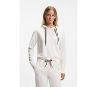BOSS Sudadera con capucha con detalle de logo - StyleCP Stripe_Hoodie, 50524760 Natural XL