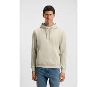 BOSS Sudadera con capucha de felpa de algodón con parche con logo - StyleWetalk, 50509314 Natural S